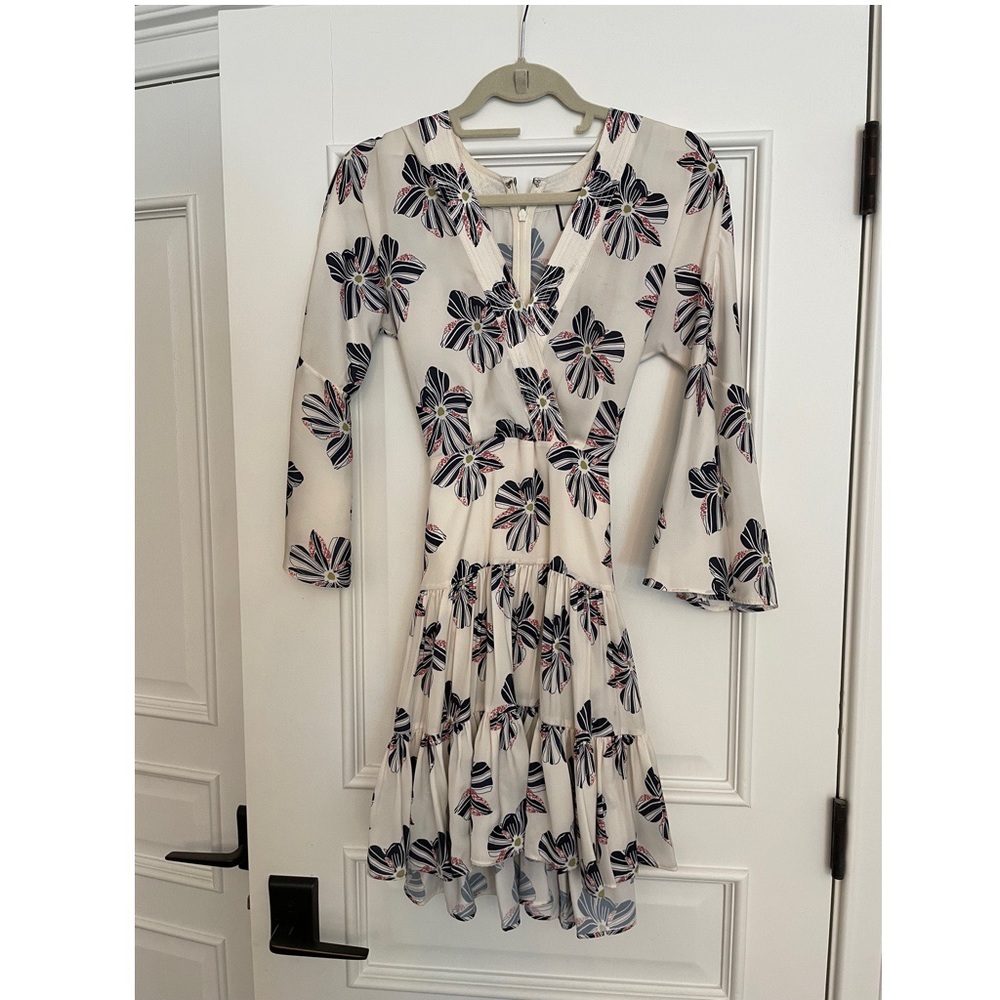 Alexis Ivory Floral Dress - Size XS - Like New